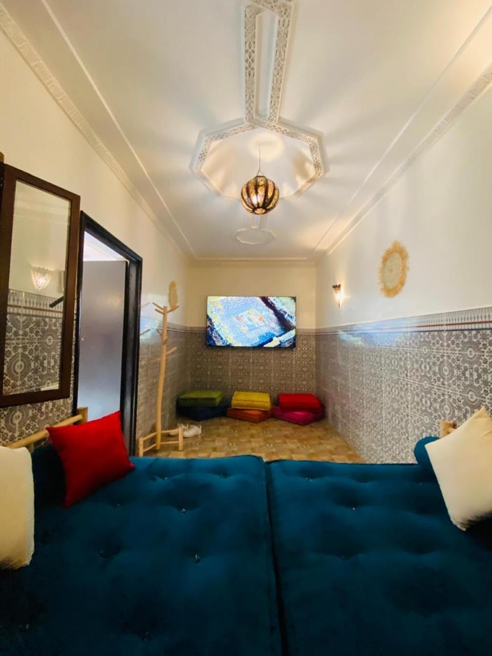 Private Riad 3Ch Salon, Salon Cinema, A Jemaa El Fna Marrakesh Luaran gambar