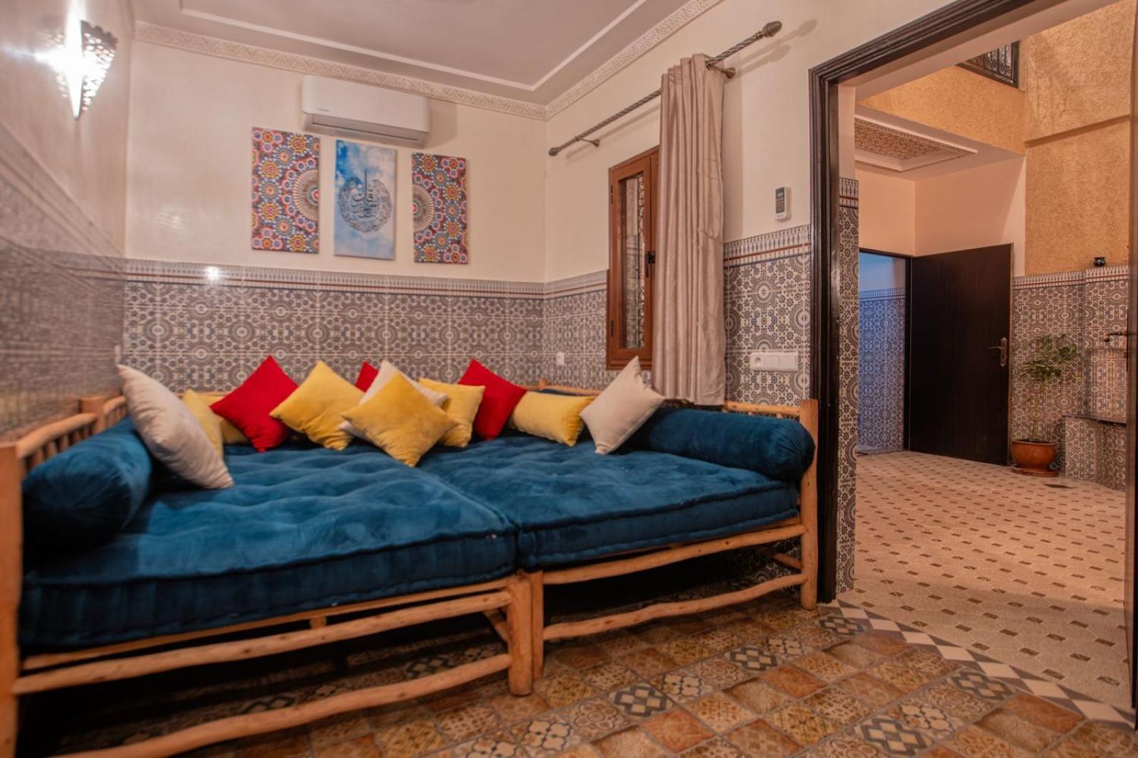Private Riad 3Ch Salon, Salon Cinema, A Jemaa El Fna Marrakesh Luaran gambar